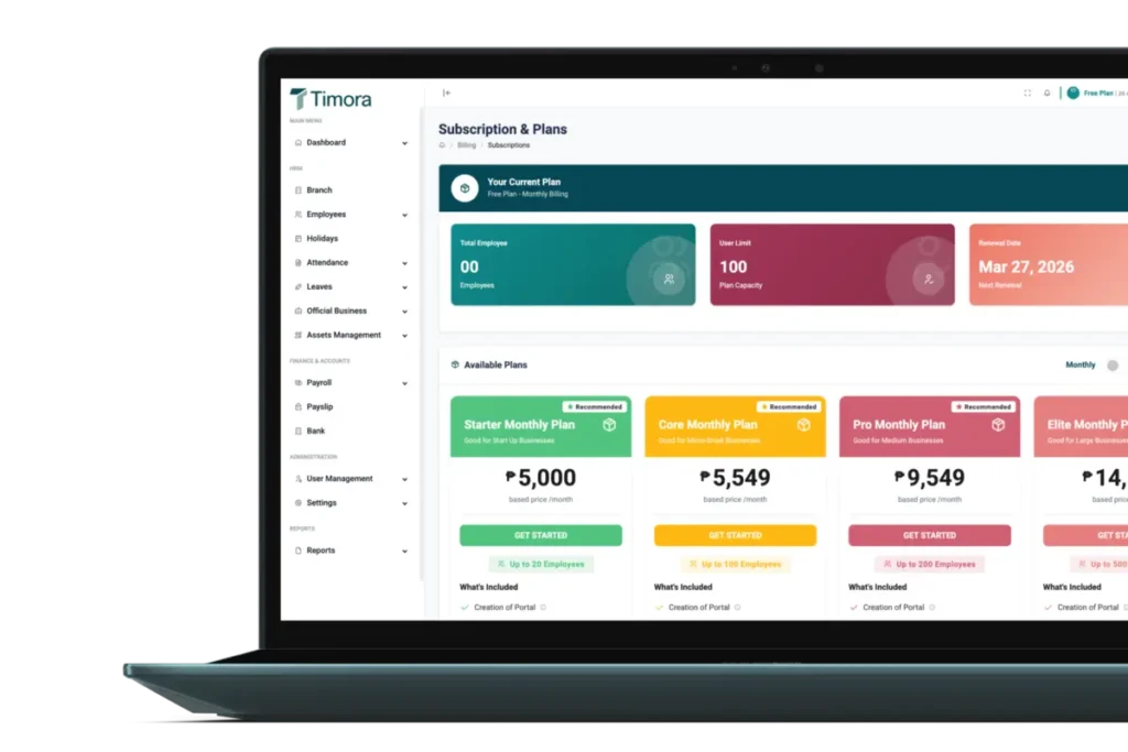 Construction Hris Services - Timora