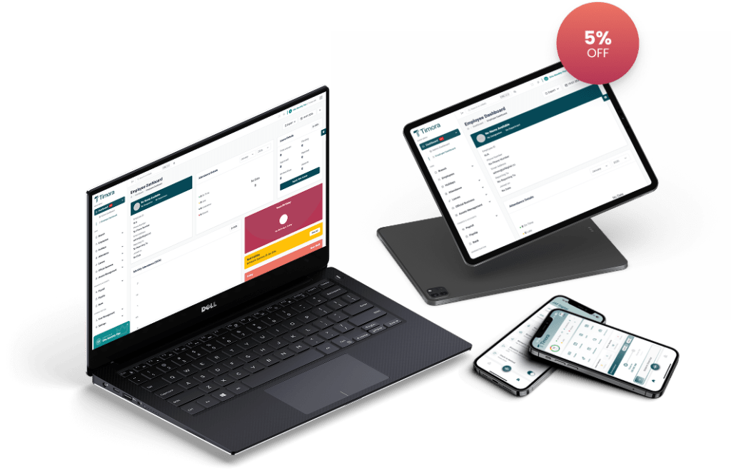 Hris Payroll Mobile Application - Timora